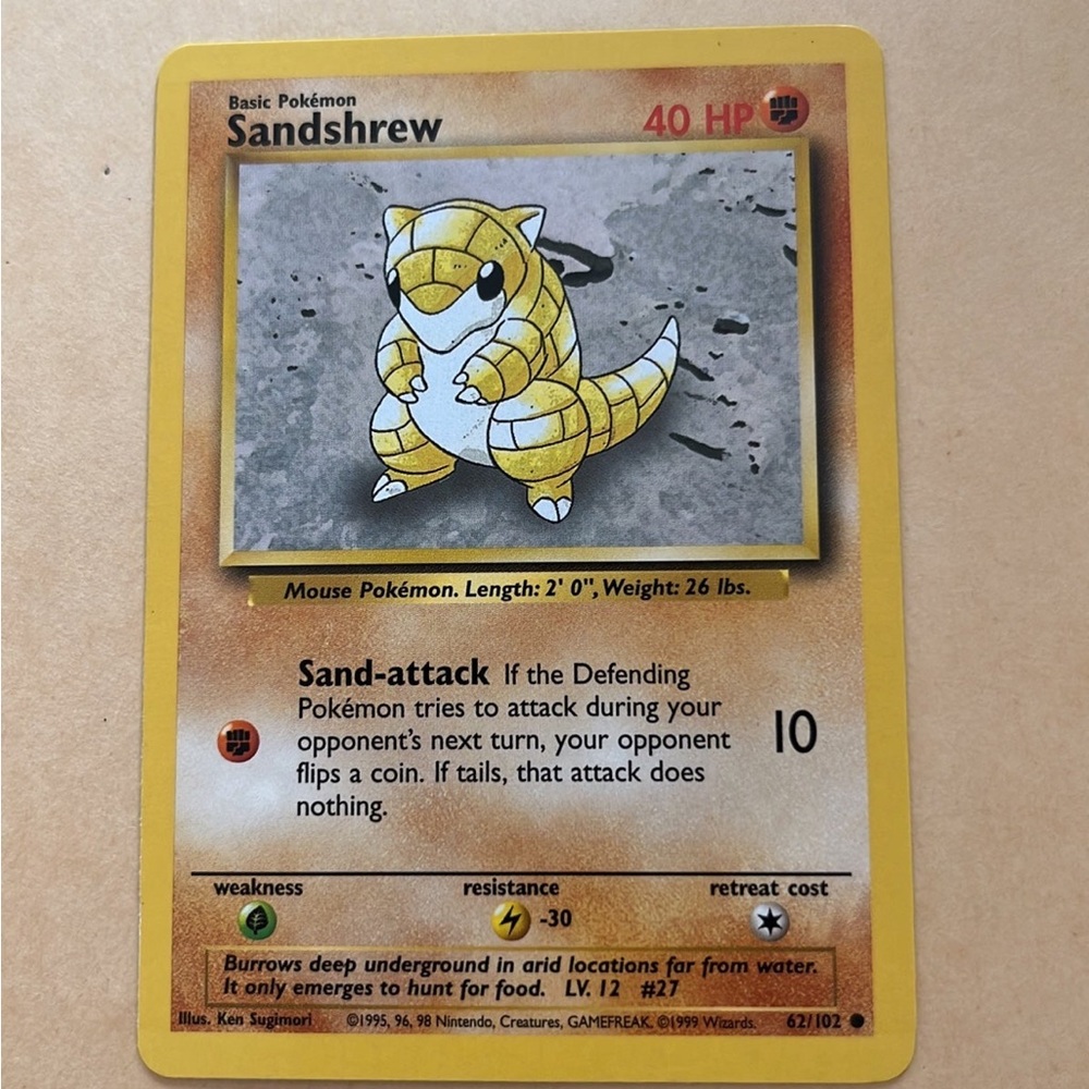 Pokémon Sandshrew